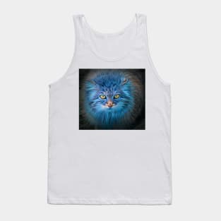 The Blue Cat Tank Top